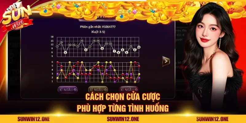 Cách chọn cửa cược phù hợp từng tình huống